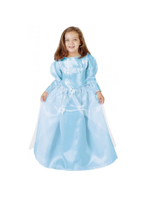 Disfraz de Princesa Azul Infantil - Disfraces de Princesas para Niñas