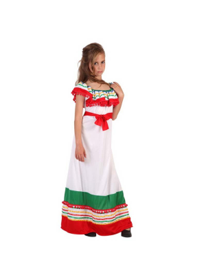 Disfraz de Mejicana Infantil - Disfraces Mexicanos
