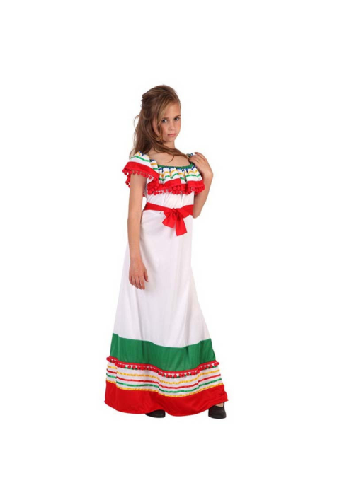 Disfraz de Mejicana Infantil - Disfraces Mexicanos