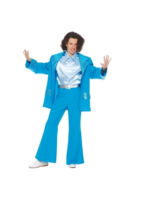 Vestit Discoteca Blau anys 70