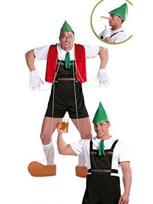 Disfraz de Pinocho Marioneta - Disfraces de Oktoberfest para Hombres