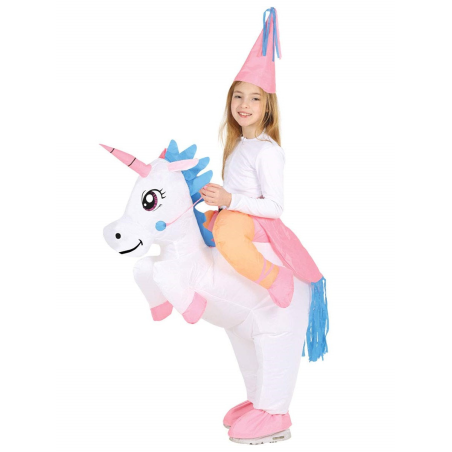 Disfraz de Unicornio Hinchable inf. - DISFRACES INFANTILES