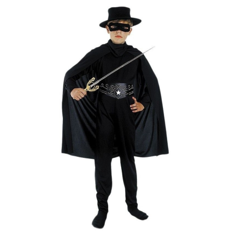 Disfraz de Bandido Zorro Infantil - Disfraces Otros Dibujos Infantiles