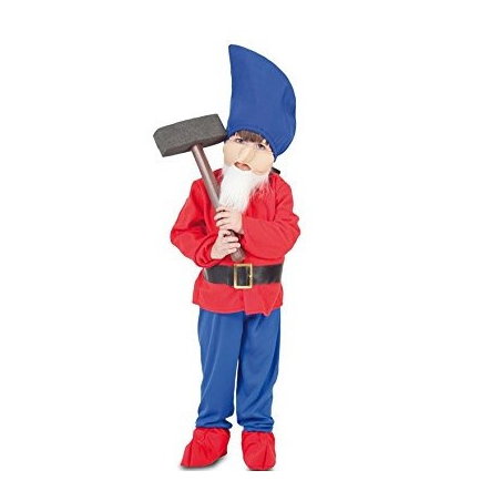 Disfraz de Enanito Rojo Infantil - Disfraces de Princesa de las Nieves infantiles