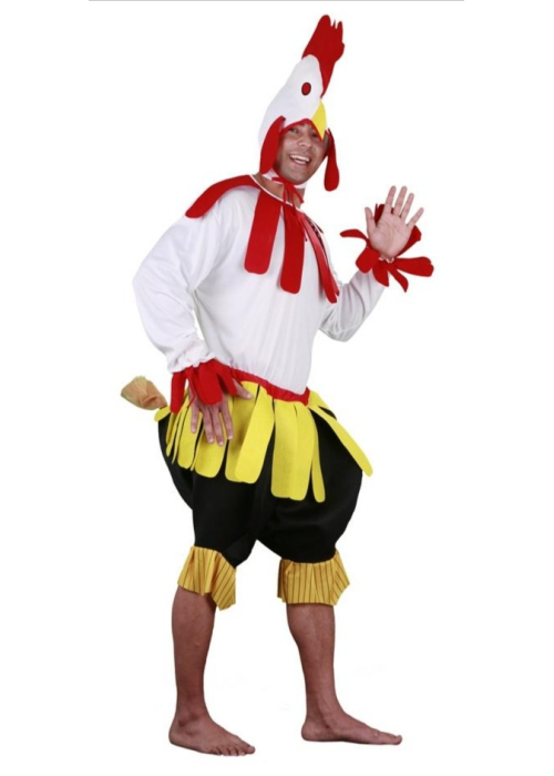 Disfraz de Gallina blanca - Disfraces de Animales Adultos