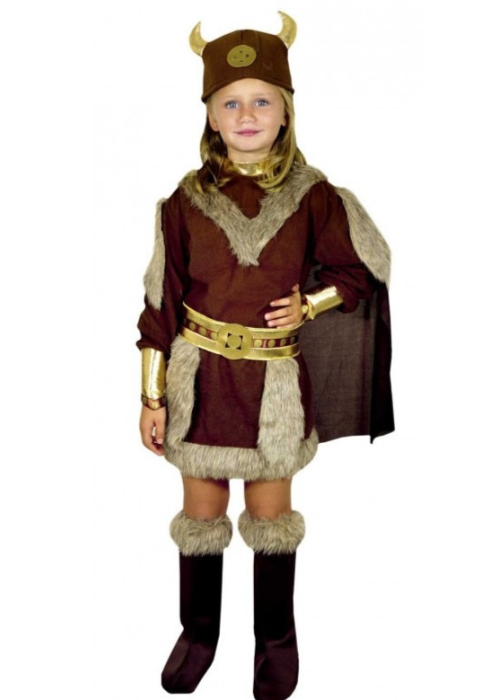 Comprar Disfraz de Vikinga Infantil - Disfraces de Vikingos para Niñas