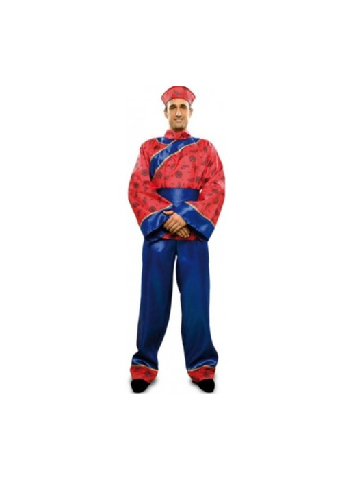 Disfraz de Chino Azul - Disfraces Orientales para Hombre