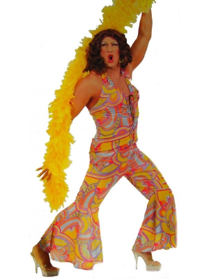 Comprar Disfraz de Buzo Drag Años 70 - Disfraces Años 70-80 Disco Adultos