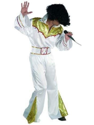 Comprar Disfraz de Rey del Rock Oro - Disfraces de Hombre