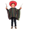 Poncho Mejicano Infantil - Disfraces de Mexicano para Niño