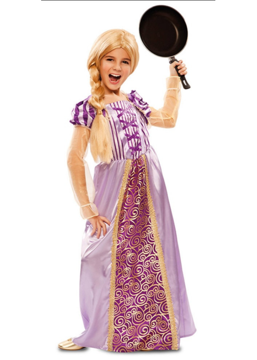 Disfraz de Princesa Morada infantil - Disfraces de Princesas para Niñas