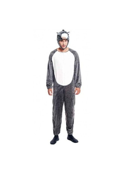 Disfraz de Burro Pijama Peluche - Disfraces de Animales Adultos