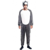 Disfraz de Burro Pijama Peluche - Disfraces de Animales Adultos