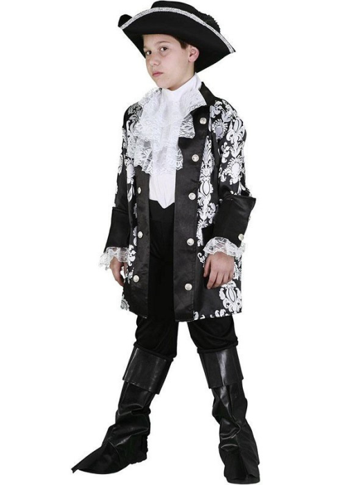 Disfraz de Pirata Negro Infantil - Disfraces de Piratas para Niños