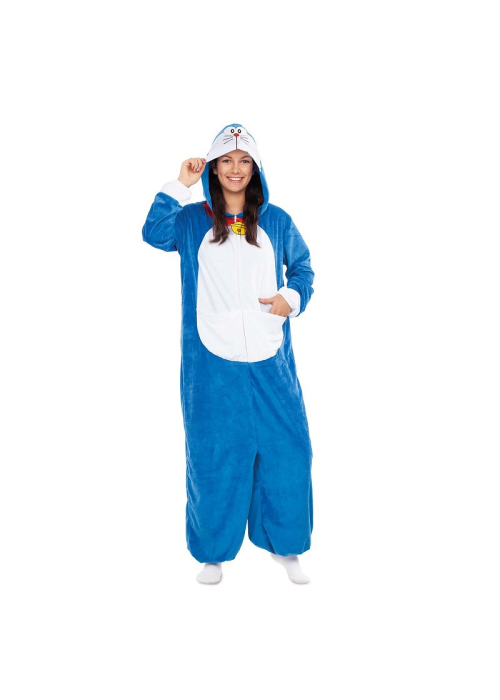Disfraz de Doraemon adulto - Disfraces Kigurumis Adultos