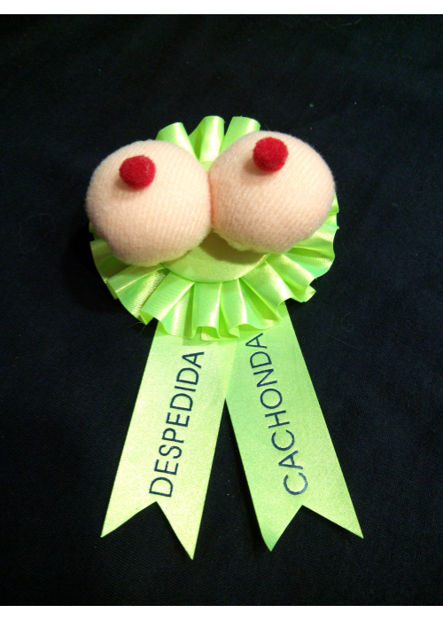 Comprar Broche Tetas Despedida Cachonda - Broches y silbatos para Despedidas