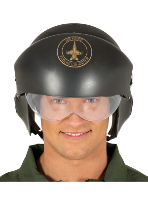 Casco Piloto Caza Extra - Complementos de Policias y Presos