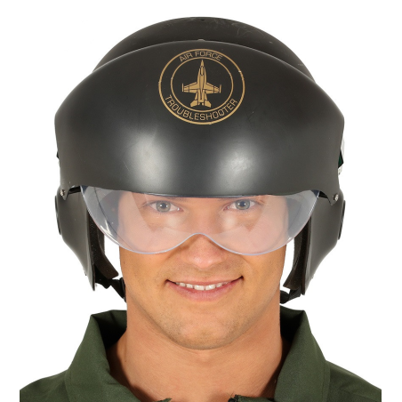 Casco Piloto Caza Extra - Complementos de Policias y Presos