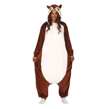 Disfraz de Ardilla Pijama Peluche - TEMATICA