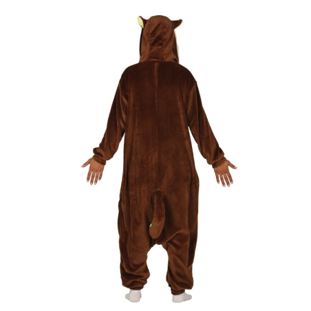 Disfraz de Ardilla Pijama Peluche - TEMATICA