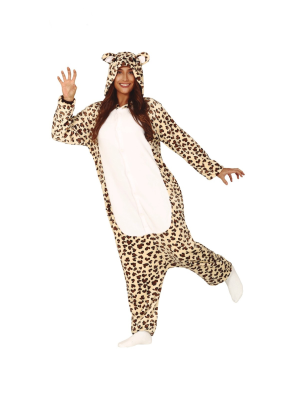 Disfraz de Leopardo Pijama Peluche - Animales
