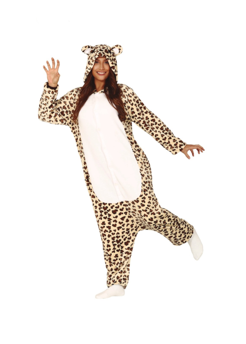 Disfraz de Leopardo Pijama Peluche - Animales