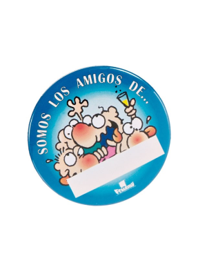 Broche Somos los Amigos de... - Broches y silbatos para Despedidas