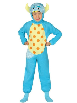 Vestit Monstruito Blau Nen