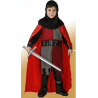 Disfraz de Caballero Medieval Rojo Infantil - Disfraces Medievales para Niños