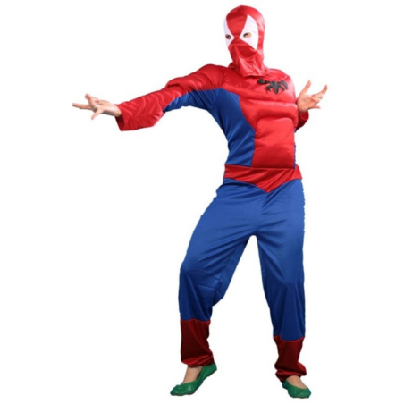 Disfraz de Spider Heroe Musculoso - Disfraces de Superheroes para Hombre