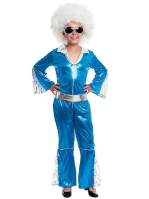 Vestit Disco Noia Blava Nen