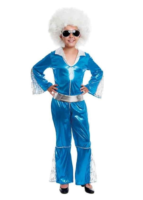Vestit Disco Noia Blava Nen