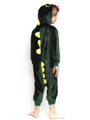 Disfraz de Dinosaurio o Dragon Pijama Peluche Inf - DISFRACES INFANTILES