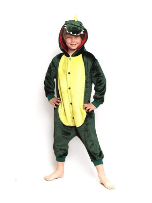 Disfraz de Dinosaurio o Dragon Pijama Peluche Inf - DISFRACES INFANTILES