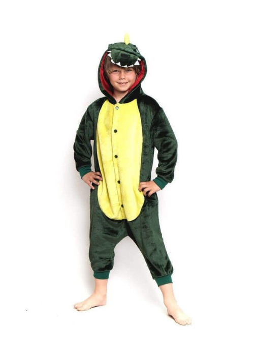 Disfraz de Dinosaurio o Dragon Pijama Peluche Inf - DISFRACES INFANTILES