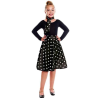 Faldilla Negre Blanc Lunars Infantil