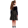 Faldilla Negre Blanc Lunars Infantil