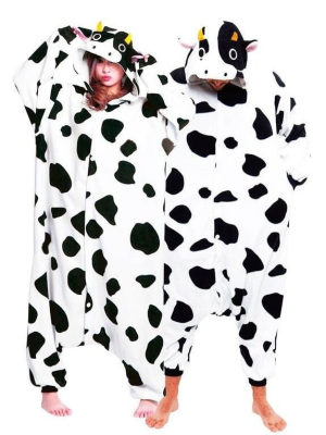 Comprar Disfraz de Vaca Pijama Peluche - Disfraces de Animales Adultos