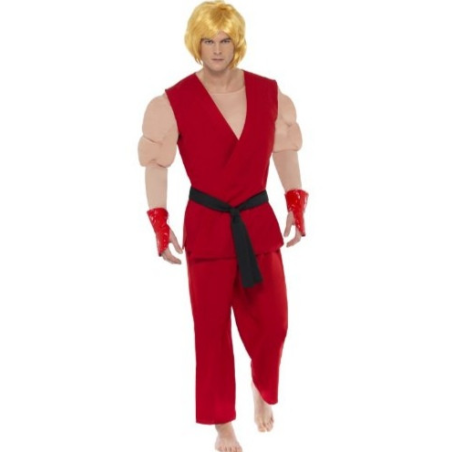 Disfraz de Ken Street Fighter - Disfraces de Videojuegos para Hombre