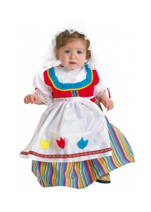 Disfraz de Holandesa Bebe - Disfraces de Otros Paises Infantiles