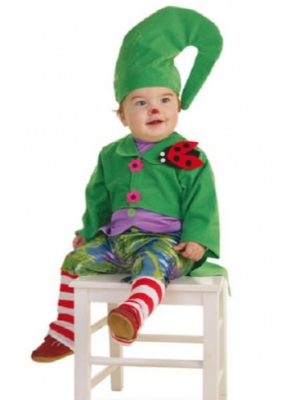 Comprar Disfraz de Duende Verde Bebe - Disfraces de Hadas y Duendes para Bebes