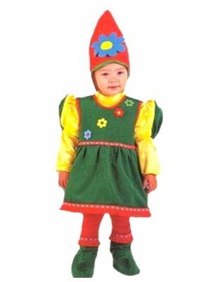 Disfraz de Gnoma Bebe - Disfraces de Hadas y Duendes para Bebes