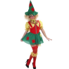 Vestit Espantapajaros Vermell Dona