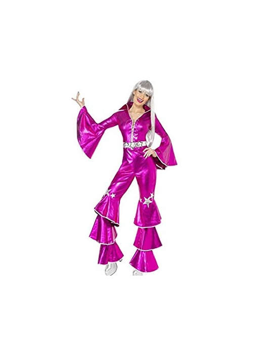 Disfraz De Disco Mujer Anos 70 Fucsia Barato Tienda Online De Disfraz De Disco Mujer Anos 70 Fucsia