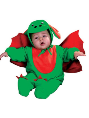 Disfraz de Dragon Verde Bebe - Disfraz de Reinos del Tronos Bebes