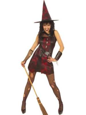 Disfraz de Bruja Punky  - Disfraces de Brujas y Hechiceros para Mujer