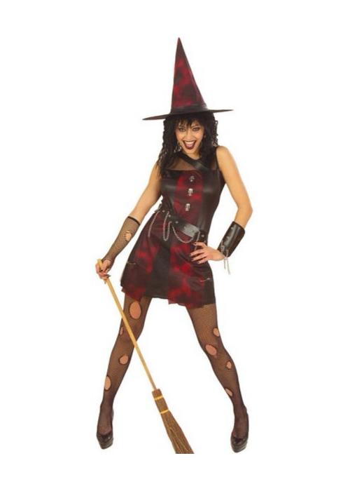 Disfraz de Bruja Punky  - Disfraces de Brujas y Hechiceros para Mujer