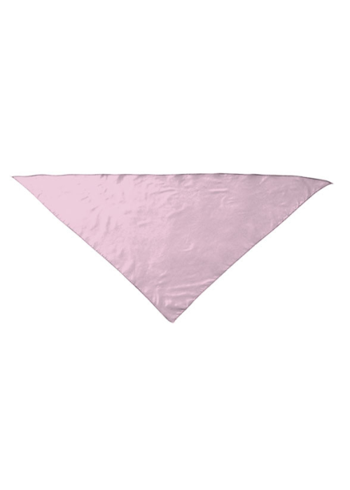 Pañuelo Triangular Rosa Claro - Pañuelos