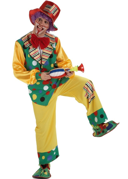 Disfraz de Payaso Topos - Disfraces de Hombre