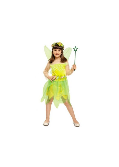 Disfraz de Hada Verde Infantil - Disfraces de Hadas, Elfos, Duendes para Niña